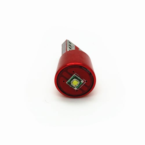 JMS - Lampu LED Mobil / Motor / Senja T10 Cree 1 SMD White 5 Watt Red Alloy - White