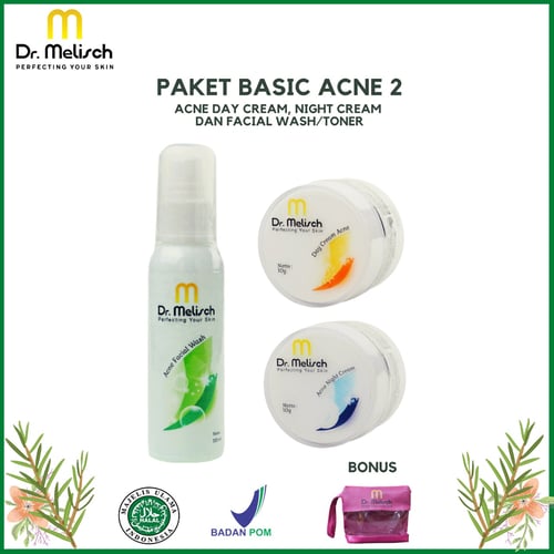 Paket Basic Acne + Toner/ Facial Wash