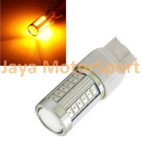 Lampu LED Mobil / Motor 7440 T20 33 SMD 5730 Yellow