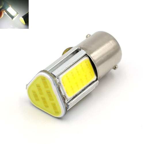 JMS - Lampu LED Mobil Motor Bayonet 1 kaki 1156PY BAU15S PY21W COB 24 SMD - White