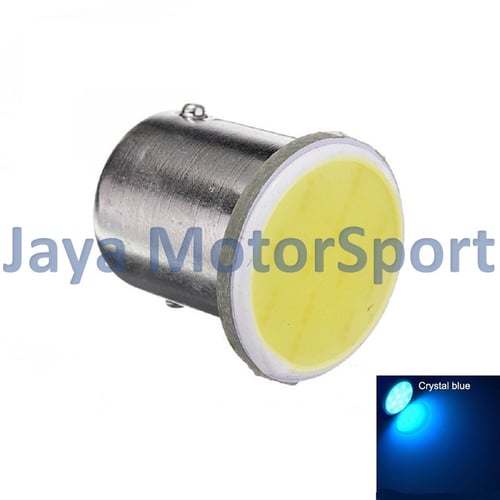 JMS - Lampu LED Mobil / Motor / Bayonet S25 1157 / BAY15D COB 12 SMD - Crystal Blue
