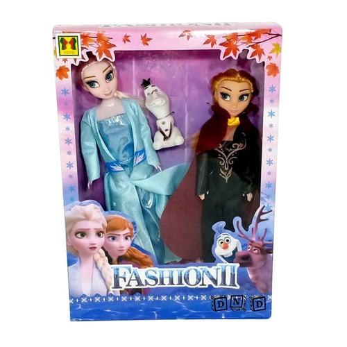 Boneka Frozen Fashion 2 Elsa Anna Olaf 25816 - Kids Toys