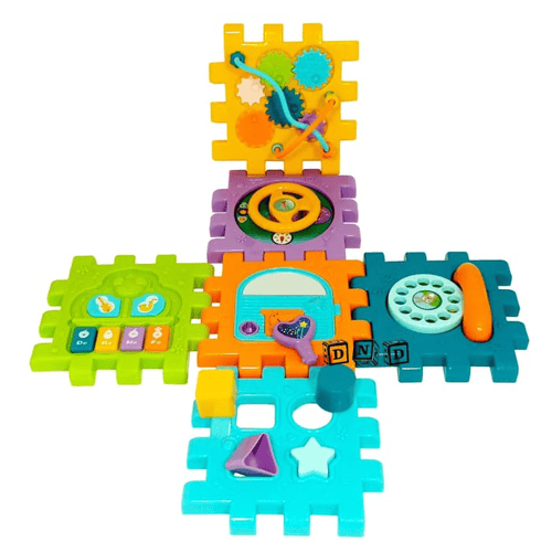 Bayi Activity Cube Multifunction Box 6 in 1 HE0527 - Kids Toys