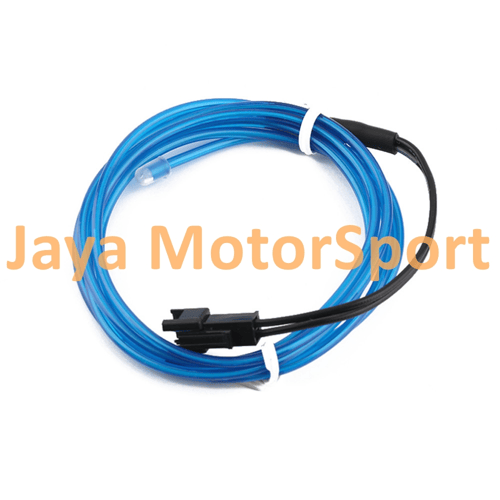 JMS - Lampu Atmosfir / Interior / kabin / Dashboard / Decorative Light Flexible Wire Tube 1 Meters - Blue