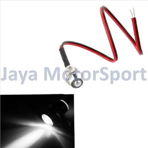 JMS - Lampu LED Mobil / Motor / Eagle Eye DRL Daytime 7.5mm - White (2 Pcs / Set)