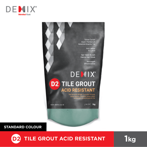 Demix D2 Tile Grout Acid Resistant - Standard Color