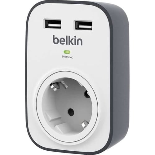 Belkin Surge protection 2x USB SURGE MASTER BSV103VF