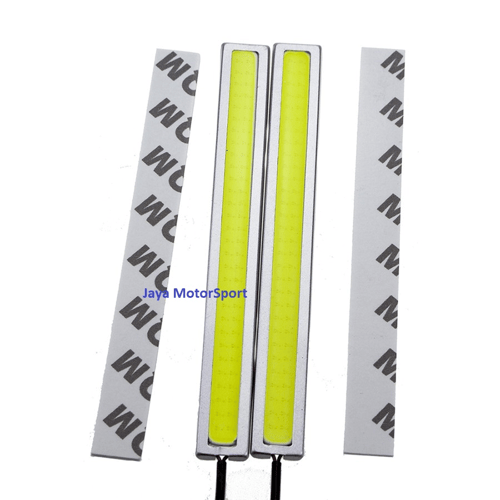 Lampu LED Daytime Running Light / DRL Mobil / Motor Plasma / COB 17cm - Blue High Quality