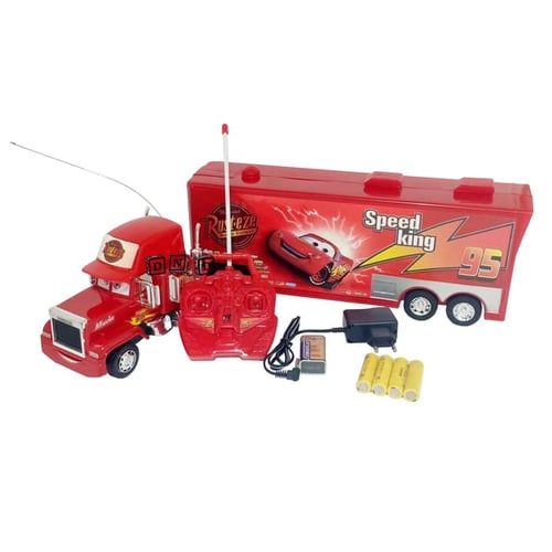 Remote Control Truck Rusteze Mobil RC Cars 2 Merah - Kids Toys