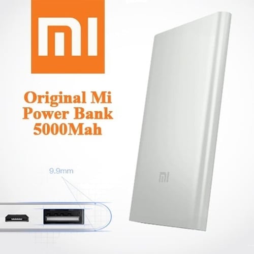 Powerbank XiaoMi 5000mah ORIGINAL - Portable Charger Xiao Mi 5000 mAh
