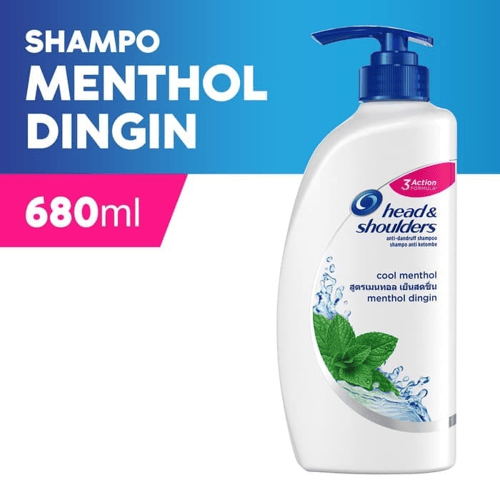 Head and Shoulders Shampo Cool Menthol 680ml