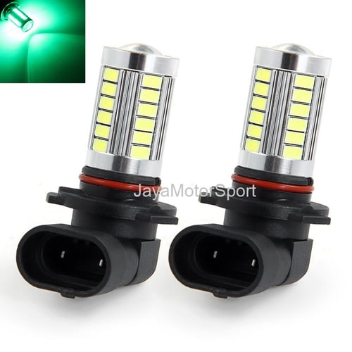 JMS - Lampu LED Headlight / Foglight 9005 / HB3 33 SMD 5730 - Green (2 Pcs/Set)