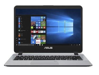 ASUS Vivobook X441UA-GA311T 14 HD/Intel Core i3-7020U/4GB/1TB/Intel HD Graphics/WIN 10 Home - Black