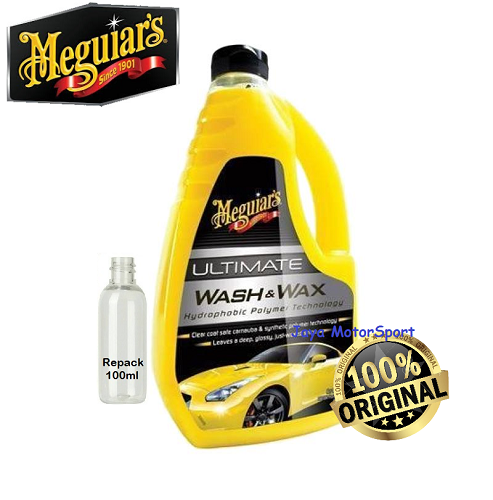 G17748 Meguiars Ultimate Wash & Wax Shampoo Cuci Mobil & Motor Repack