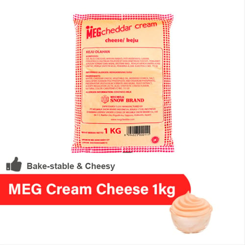 MEG Cheddar Cream 1 Kg