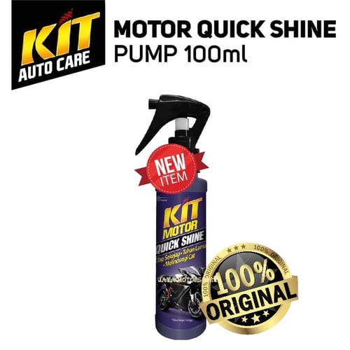 KIT Motor Quick Shine Spray Pembersih Motor