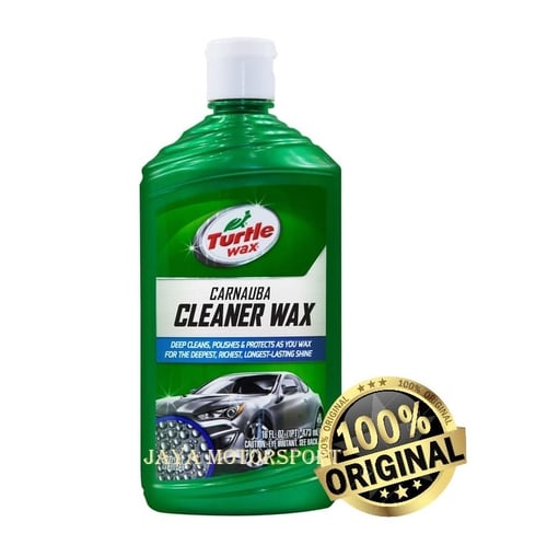Turtle Wax Carnauba Cleaner Wax T-6A - Pelindung Cat Mobil Liquid