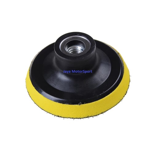 M14 Rotary Polisher Backing / Back Up / Sanding Pad Velcro Rubber Poles Mobil Motor - 4 Inch