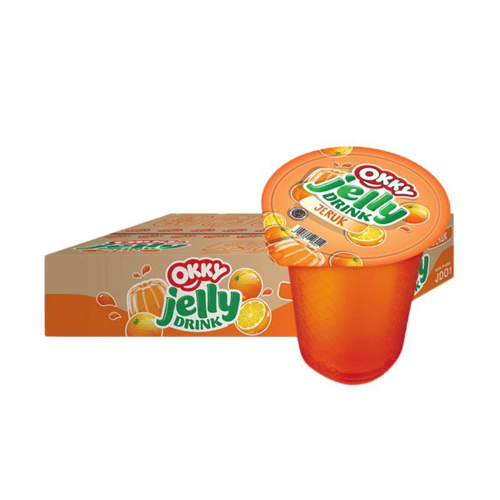 OKKY Jelly Drink Jeruk 24 x 150 ml