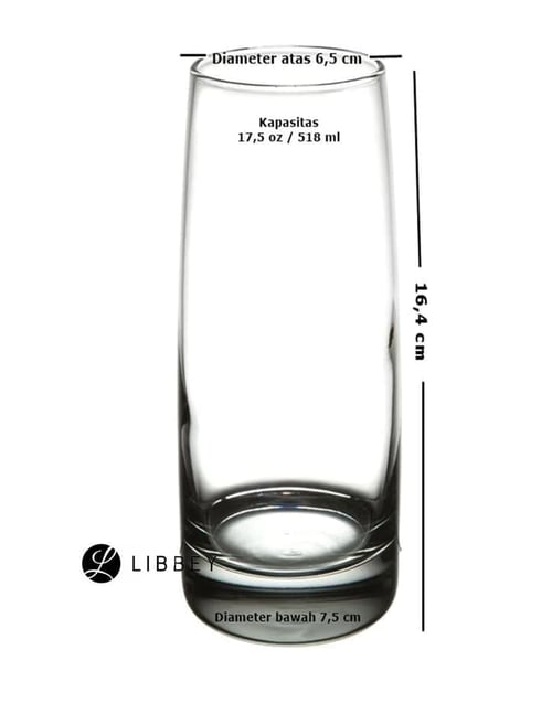 Libbey 2312 Vibe Cooler Glass 518ml