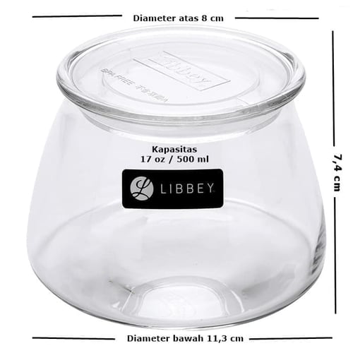 Libbey 501 Toples Vibe Jar 500ml