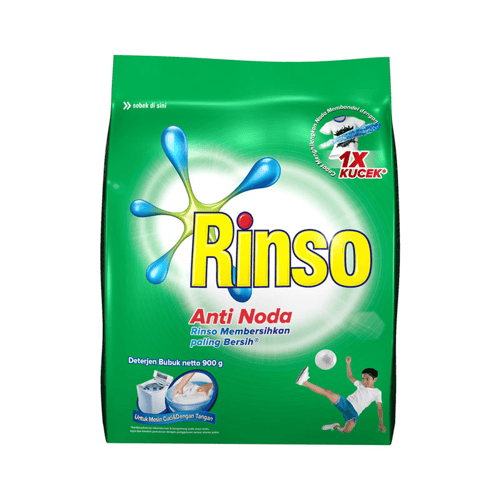 RINSO Deterjen Anti Noda 900 gr