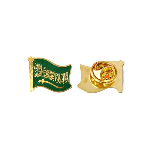 Pin Bendera Arab Saudi - Flag Pin Uni Emirat Arab