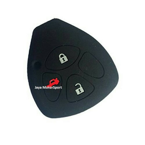 Remote / Key Case / Cover Silicone Sarung Remot / Kunci Silikon Mobil Toyota Innova Yaris Vios 3 Tombol
