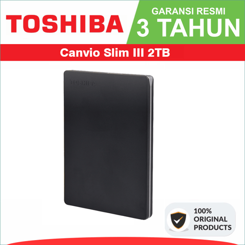 Toshiba Canvio Slim III 2TB - HDD