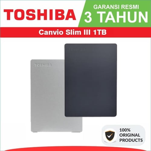 Toshiba Canvio Slim III 1TB - HDD