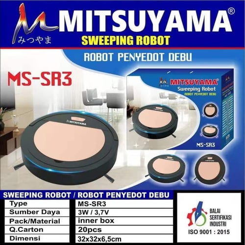 Sweeping Robot Penyedot Debu Mitsuyama