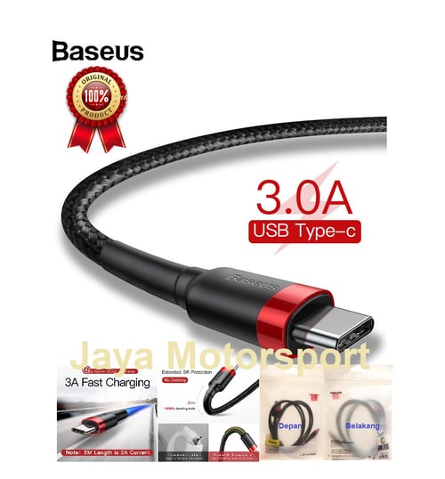 Baseus USB 3.1 Type C Cable Quick Charge Fast Charger QC 3.0 for Samsung Xiaomi Huawei