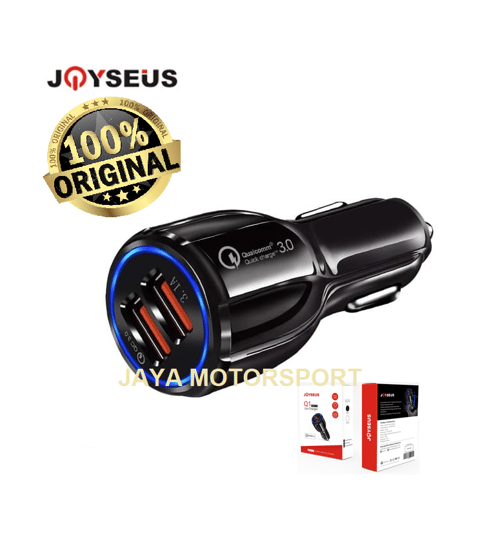 JOYSEUS QC3.0 Car Charger 3.1A Dual USB Fast Charging Qualcomm Quick Charge