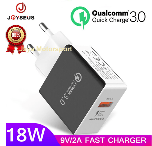 JOYSEUS Quick Charge 3.0 USB 18 W QC3.0 Adapter