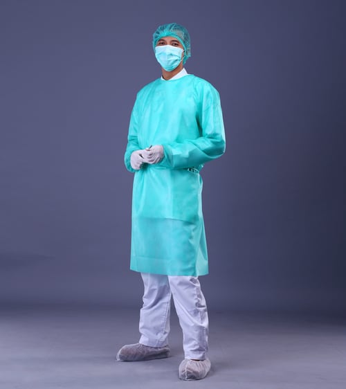 SOLIDA Isolation Gown PP