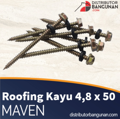 Roofing Kayu 4,8 x 50 MAVEN