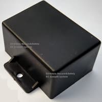 Electronic BOX Projek  BOX PLASTIK HITAM 1 KUPING