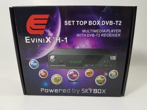 Set Top Box DVB-T2 DVB-C EVINIX set top box