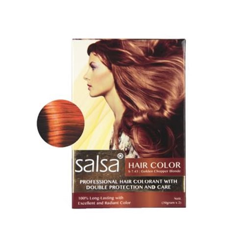 SALSA Hair Color (S-4.34 GOLDEN COFFEE)