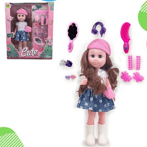 Cute Doll Fashion Boneka Barbie Assesoris - Kids Toys