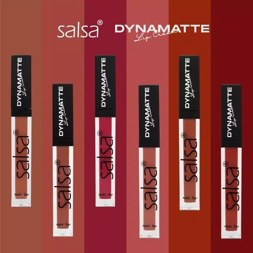 Salsa Dynamatte Lip Cream (02 Baby Flamingo)