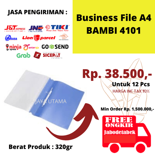 BAMBI Business File A4 4101 isi 12 Pcs
