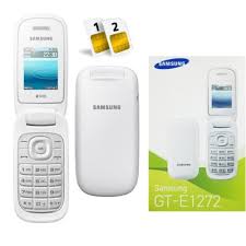 Hp Samsung Jadul Flip Caramel GT-E1272 Samsung Hp Murah Handphone Baru Resmi