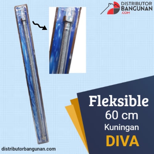 Fleksible 60 cm Kuningan DIVA