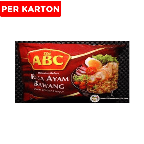 ABC Mie Instan Rasa Ayam Bawang 40pcs / Karton
