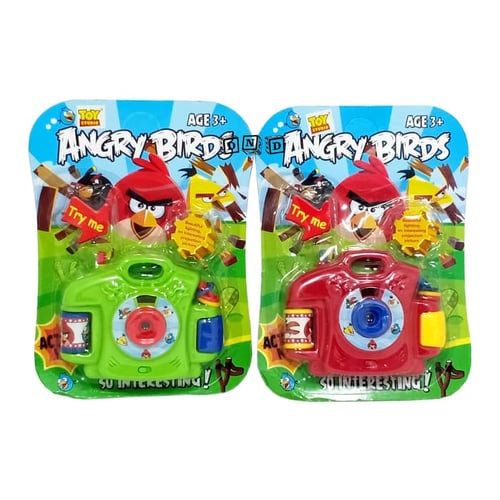 Kamera Lampu Proyektor Gambar Angry Birds 1689-F - Kids Toys