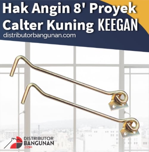 Hak Angin 8 Proyek Calter Kuning KEEGAN (36 Pcs)