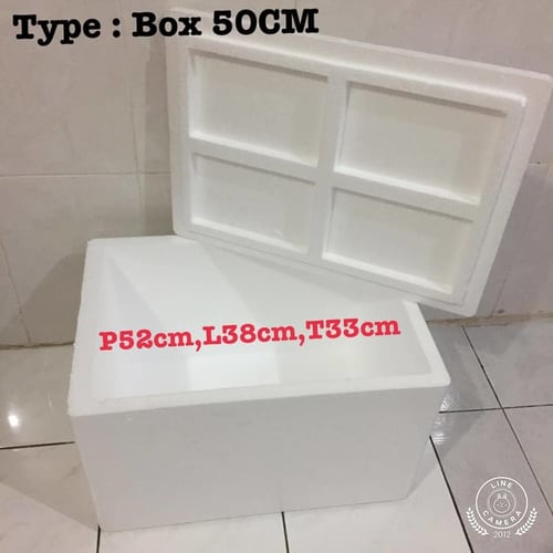 Sterofoam Box 50cm / Box Breeding