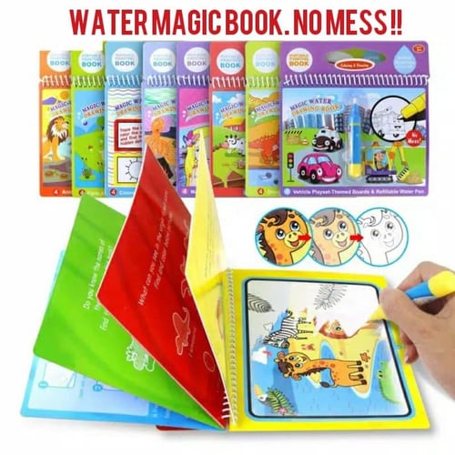 Water Magic Doodle Book Colouring and Drawing