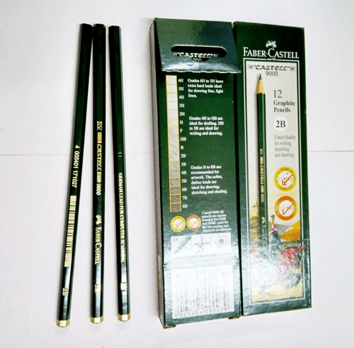 FABER CASTELL Pencil 9000-2B 117102 1 Pack